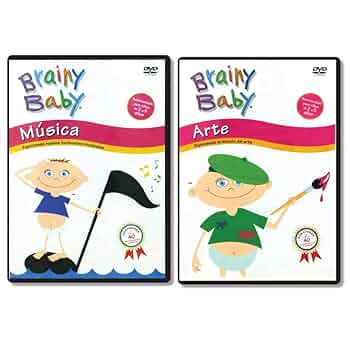 Amazon.com: Brainy Baby Arte and Musica DVDs Set of 2